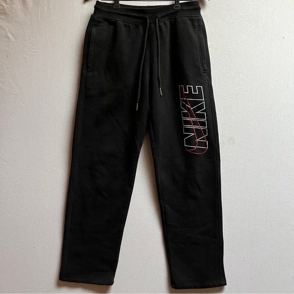 Nike Other - Nike Men’s Black Logo Fleece Jogger Pants Sz L